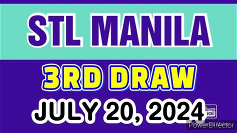 stl manila result today 8pm live